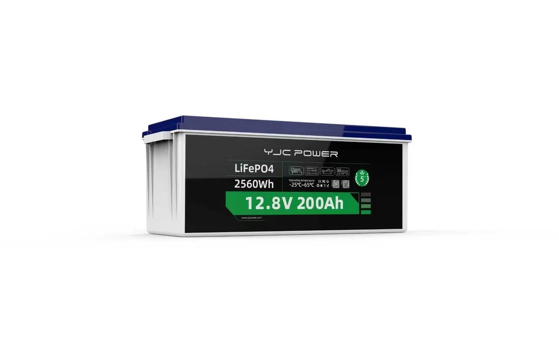IPS 12.8 V 200 Ah battery blue-lid colourway