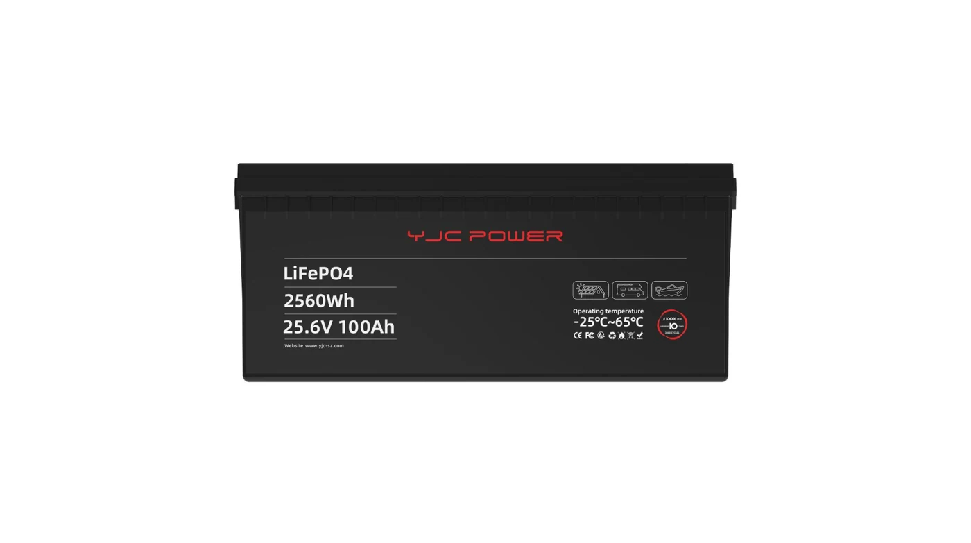 YJC-LB25100 25.6 V 100 Ah LiFePO4 IPS battery