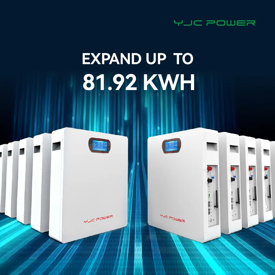 YJC-LV5 5.12 kWh wall-mounted solar battery